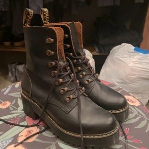 Dr Martens Leona Platform Boots